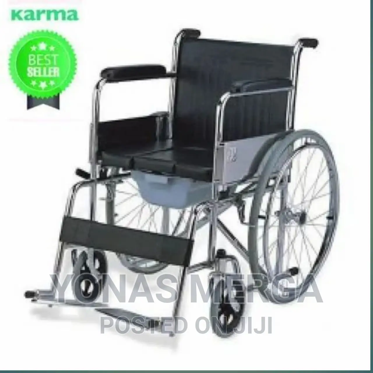 Commode Wheelchair Best Comfort of Patient Its Foldable