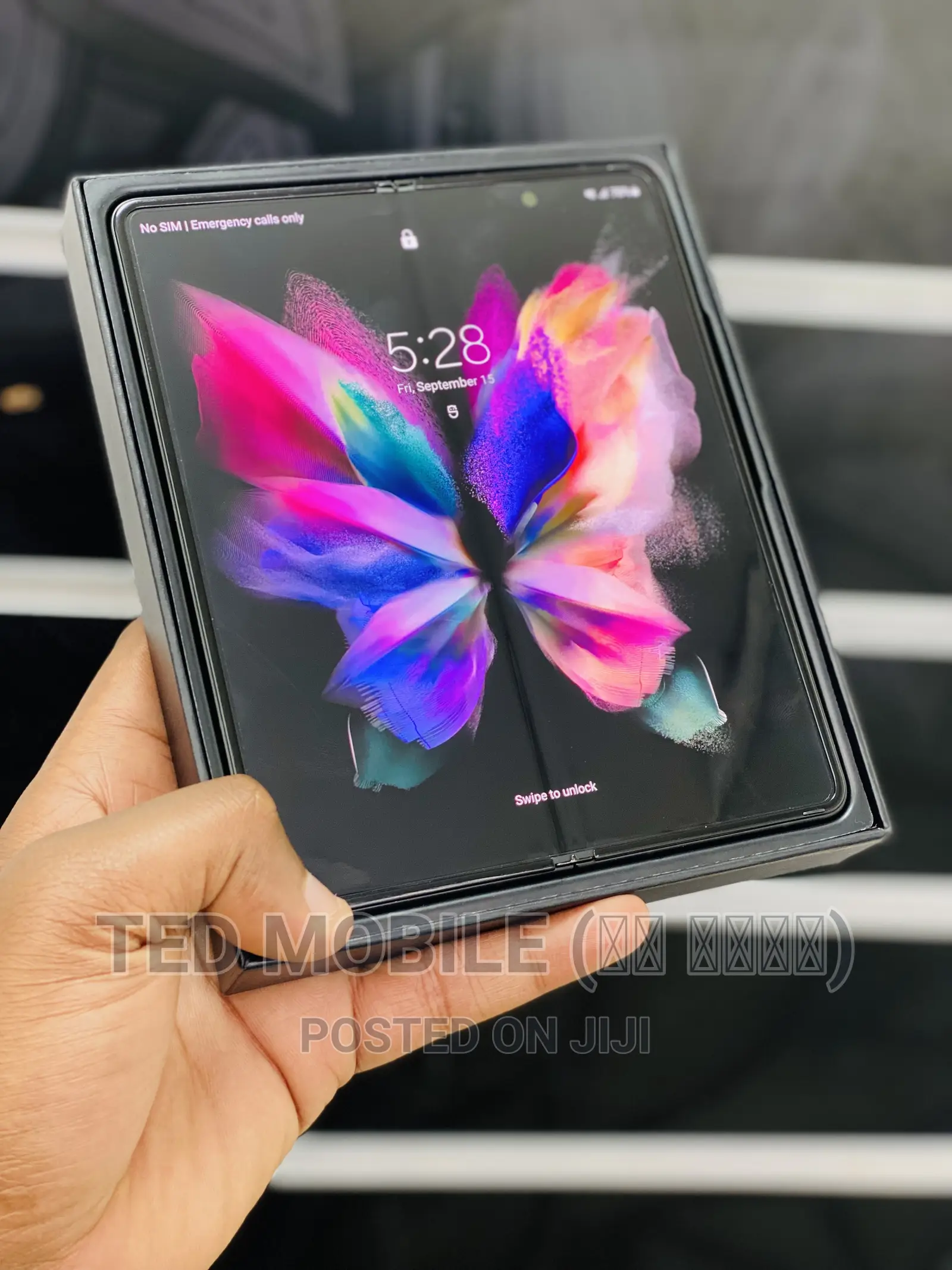 New Samsung Galaxy Z Fold 3 512 GB Black