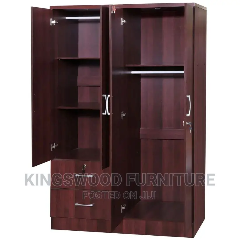 Wardrobe 4 Door(4 ተከፋች ቁምሳጥን 140cm Width 200cm Height)