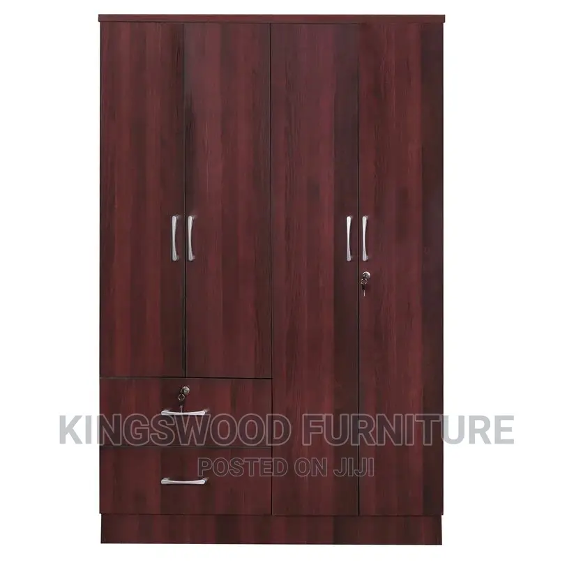Wardrobe 4 Door(4 ተከፋች ቁምሳጥን 140cm Width 200cm Height)