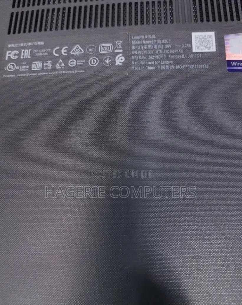 New Laptop Lenovo Ideapad 3 8GB HDD 1T