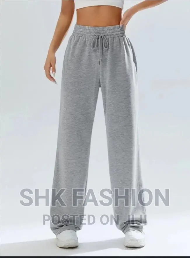 Drawstring Waist Training Pants