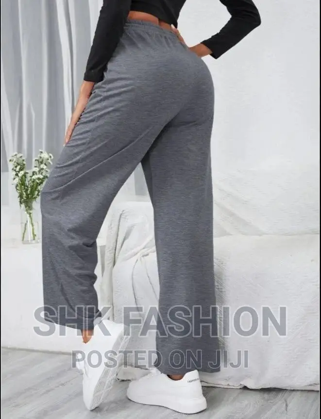 Drawstring Waist Training Pants