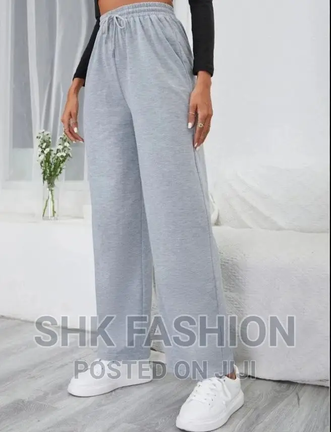 Drawstring Waist Training Pants