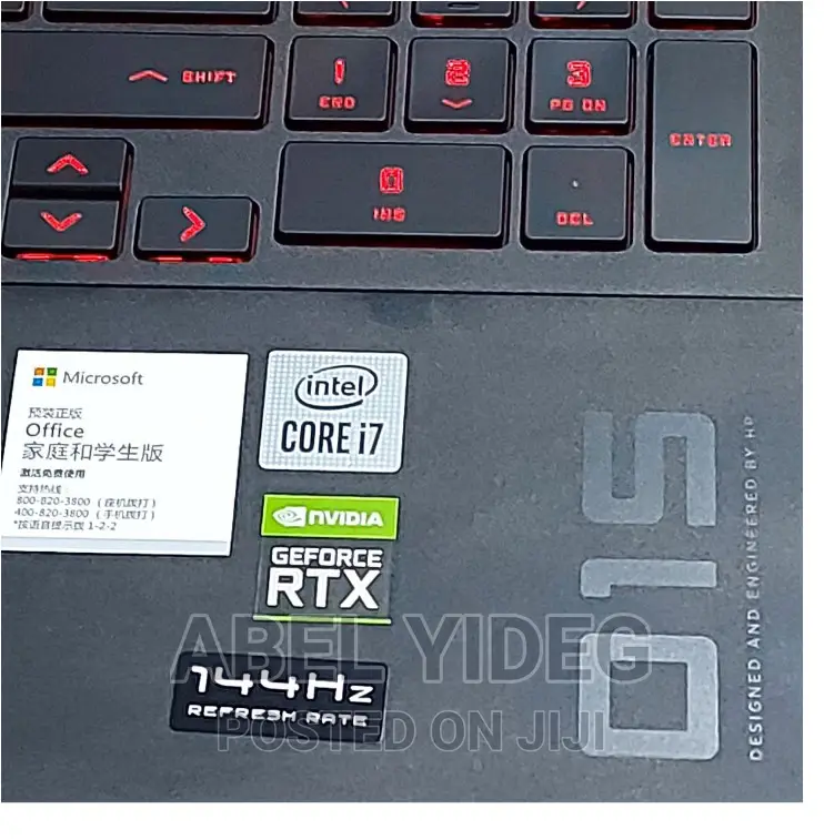New Laptop HP Omen 15 16GB Intel Core I7 SSD 512GB