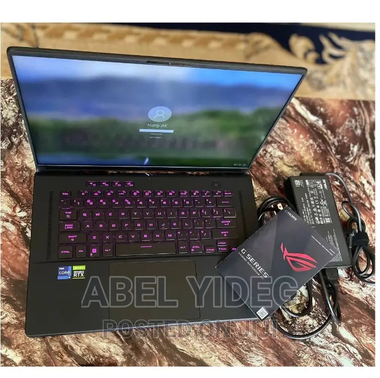 New Laptop Asus ROG Zephyrus M16 GU603HR 16GB Intel Core I9 SSD 1T