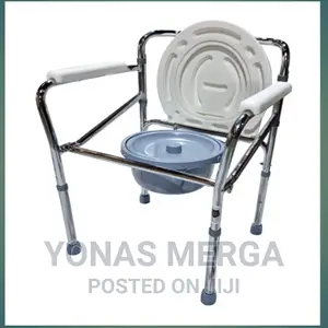 Commode Easily Positions Over Existing Toilets.