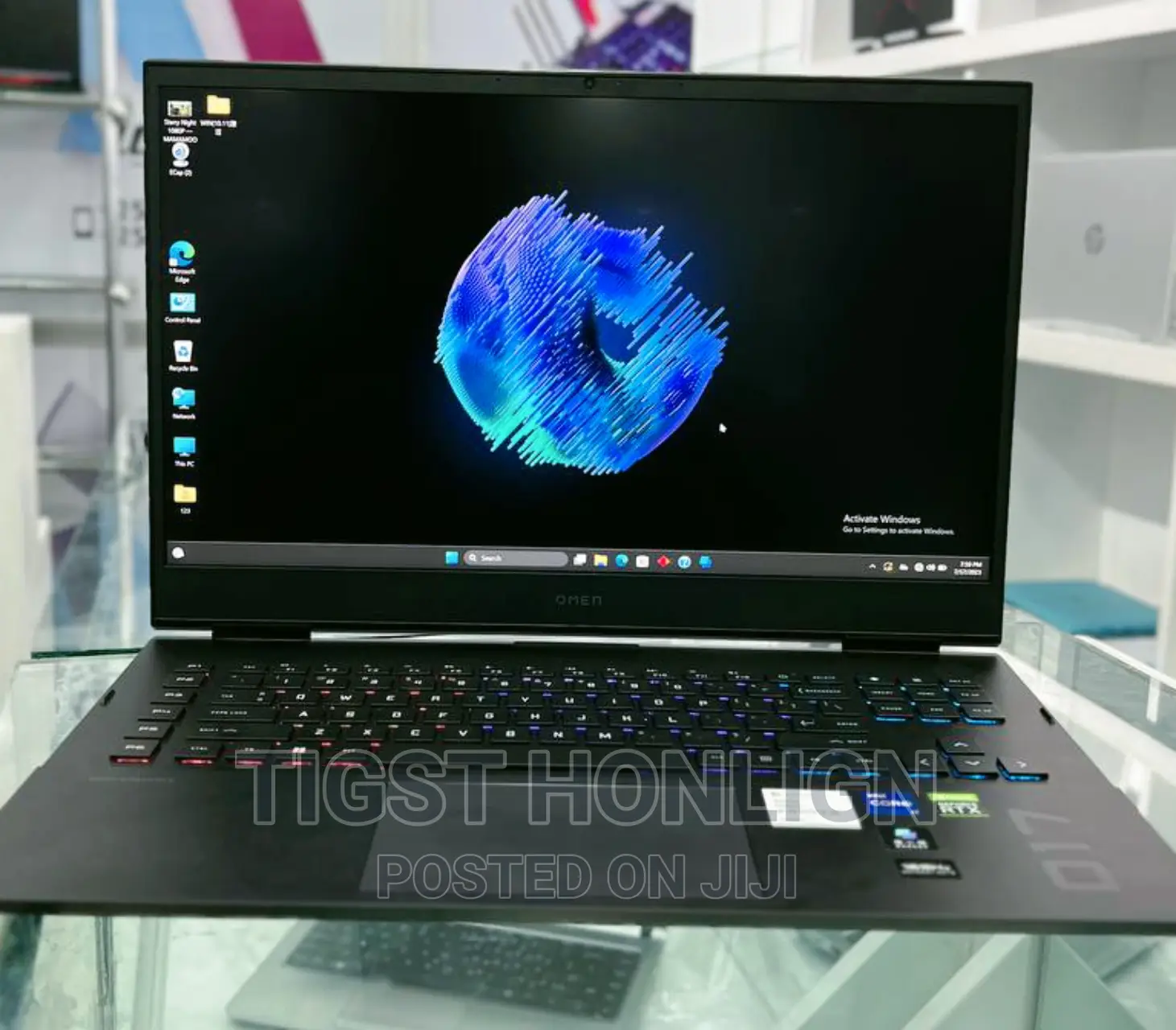 New Laptop HP Omen 15 16GB Intel Core I7 SSD 512GB