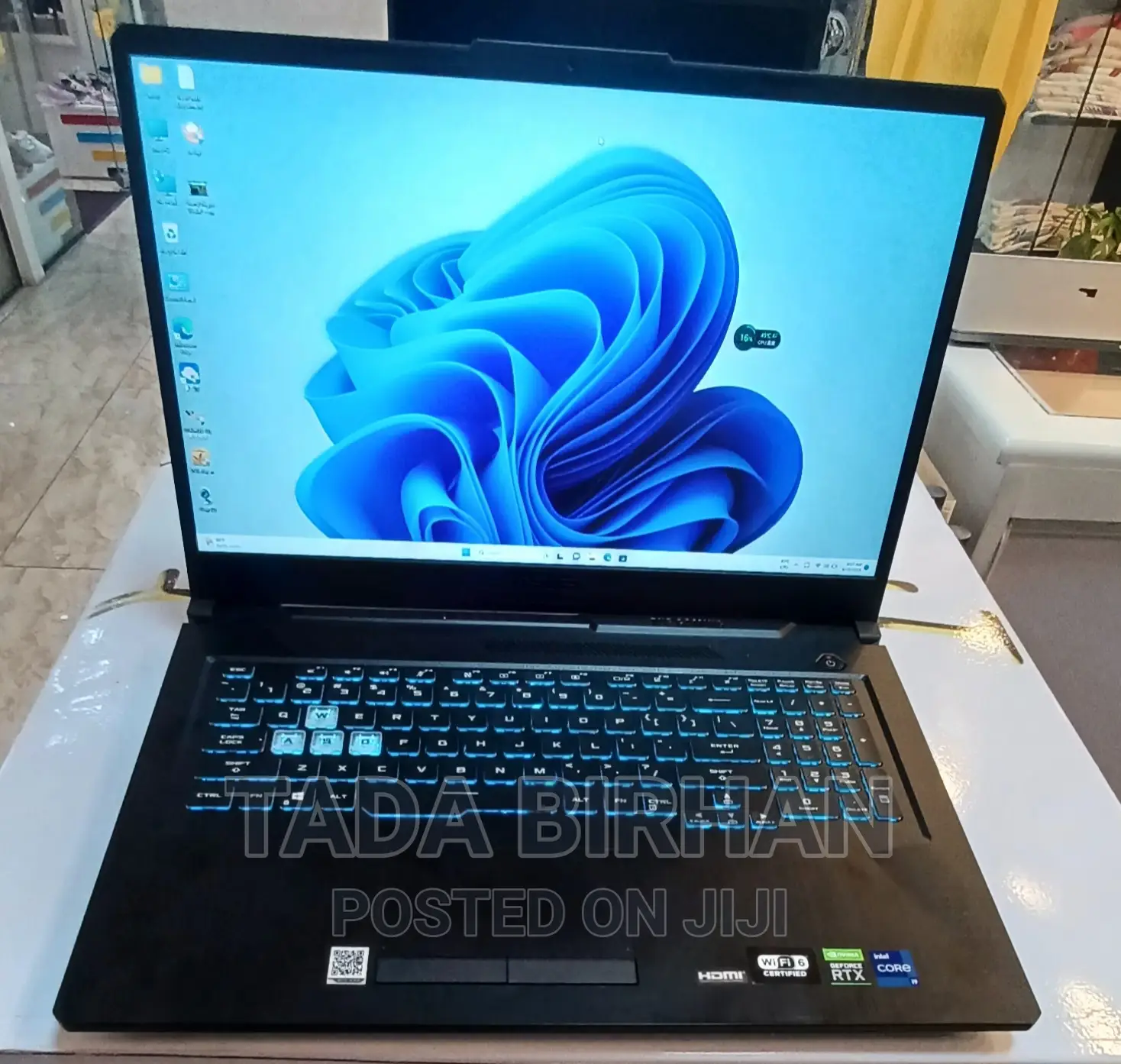 New Laptop Asus TUF Gaming FX504 16GB Intel Core I9 SSD 1T