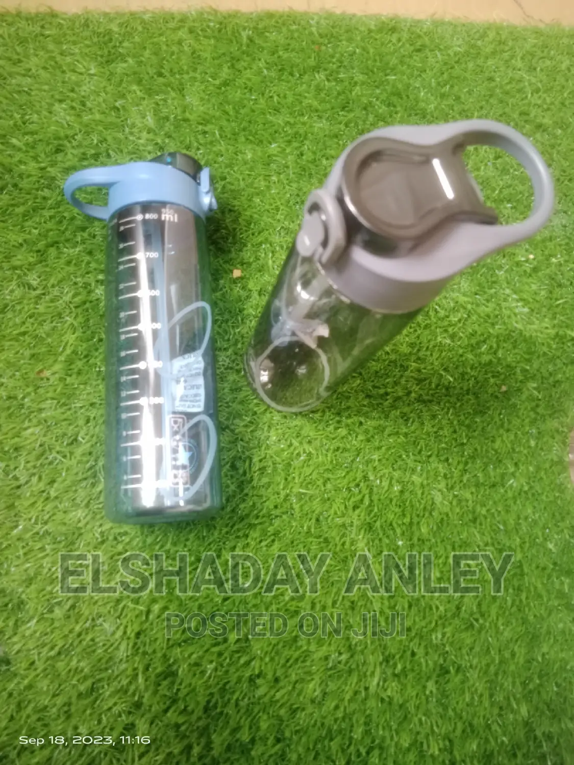 Water Bottle With Straw