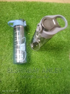 Water Bottle With Straw