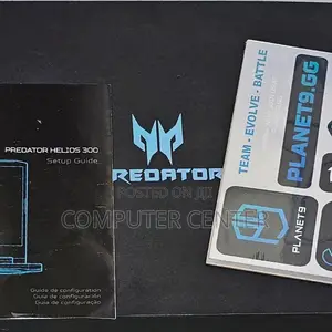 New Laptop Acer Predator Helios 300 16GB Intel Core I7 SSD 1.5T