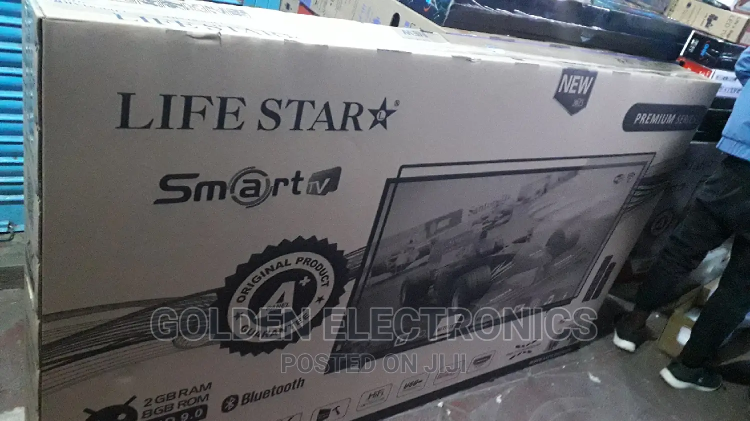 Life Star 75 Inches Uhd Smart New Tv