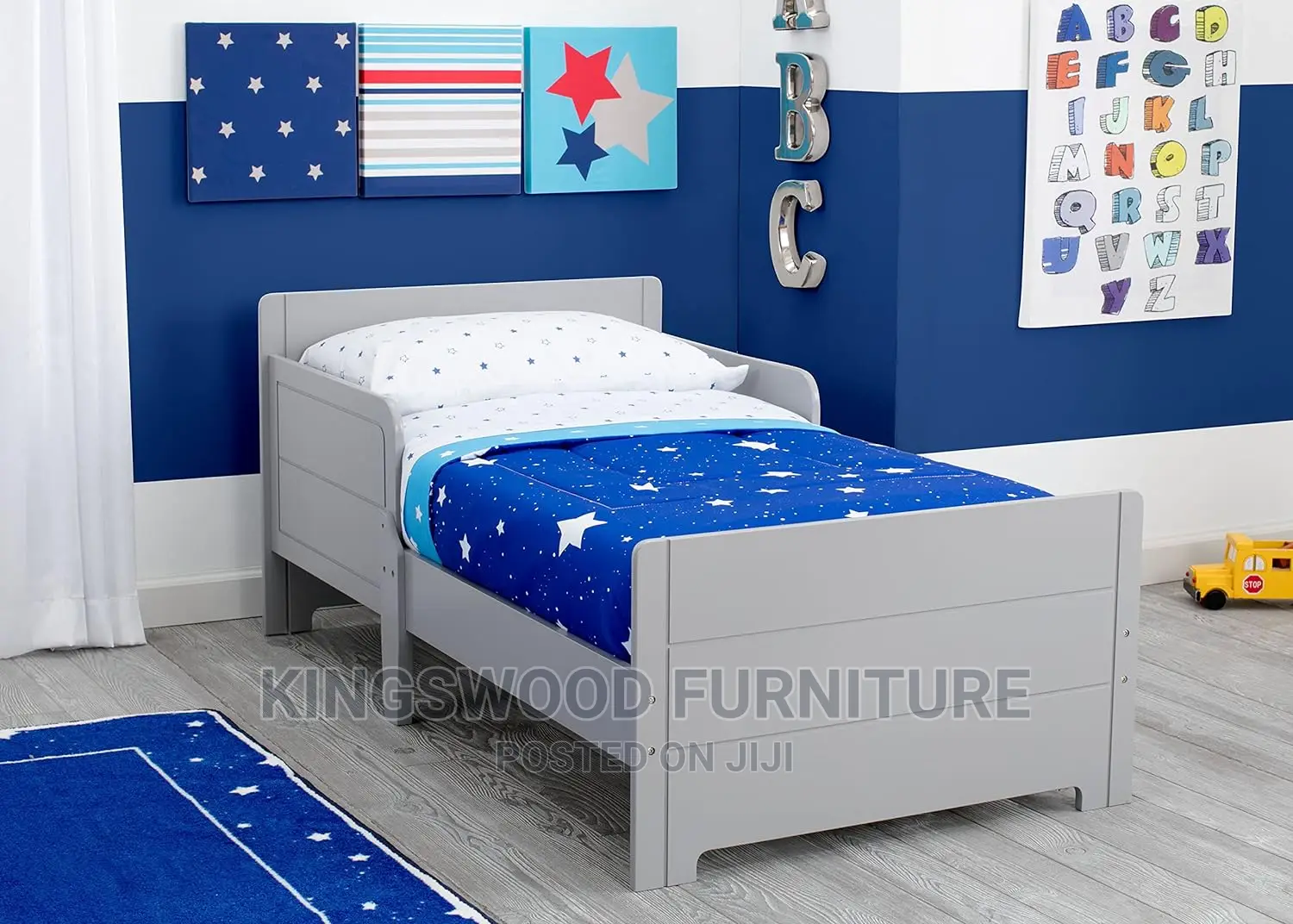 100cm X 160cm Todler Kids Bed (100x160 የሆነ ይልጆች አልጋ