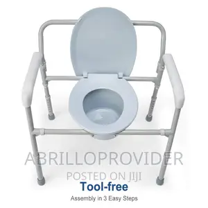Photo - Commode Chair Almunium/#Commode Chair/ Flexible