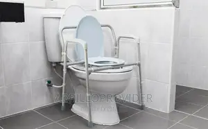 Commode Chair Almunium/#Commode Chair/ Flexible