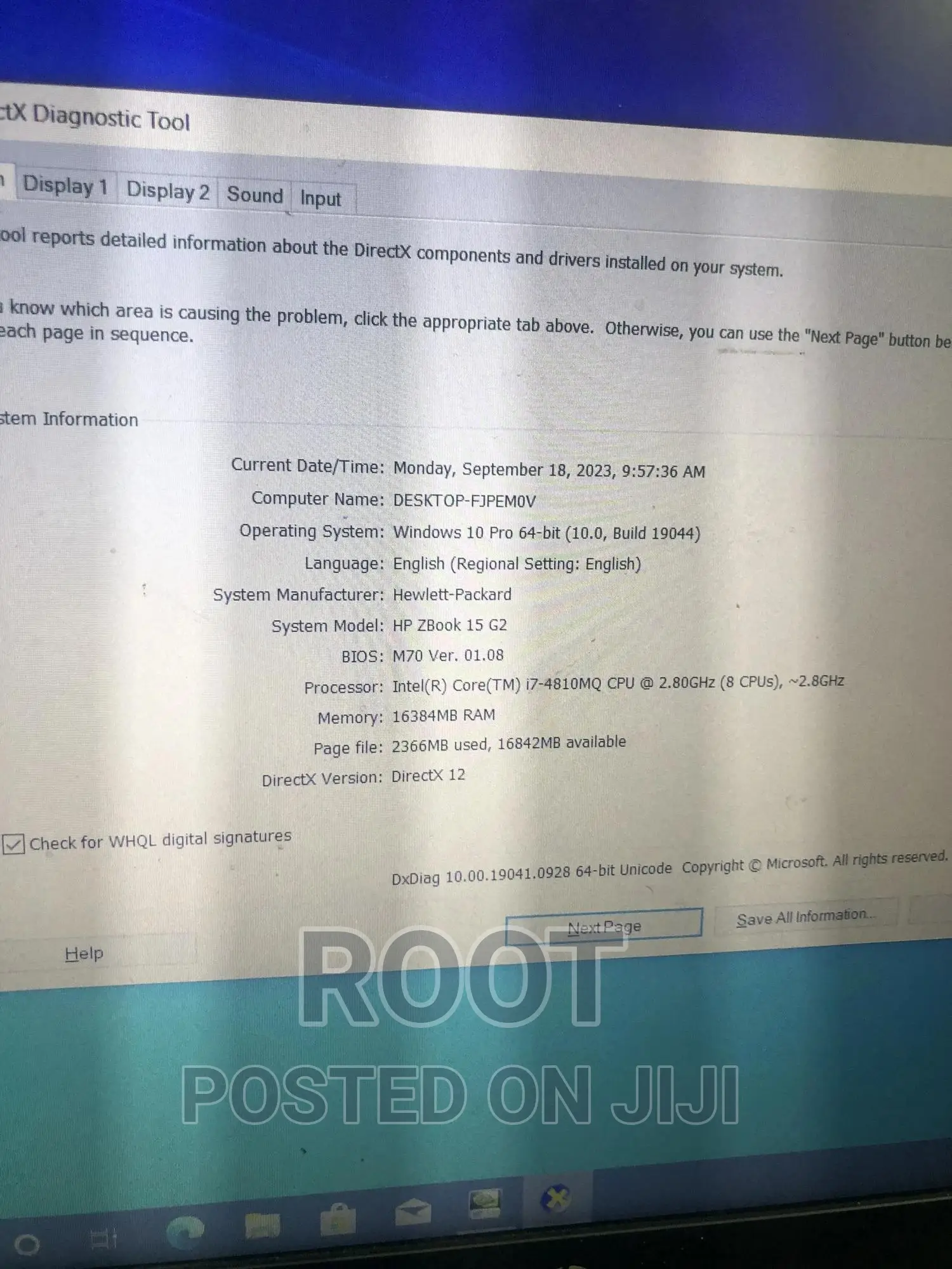 Laptop HP ZBook 15 G2 16GB Intel Core I7 HDD 512GB