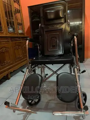Reclining Commode Wheelchair ( Commode)