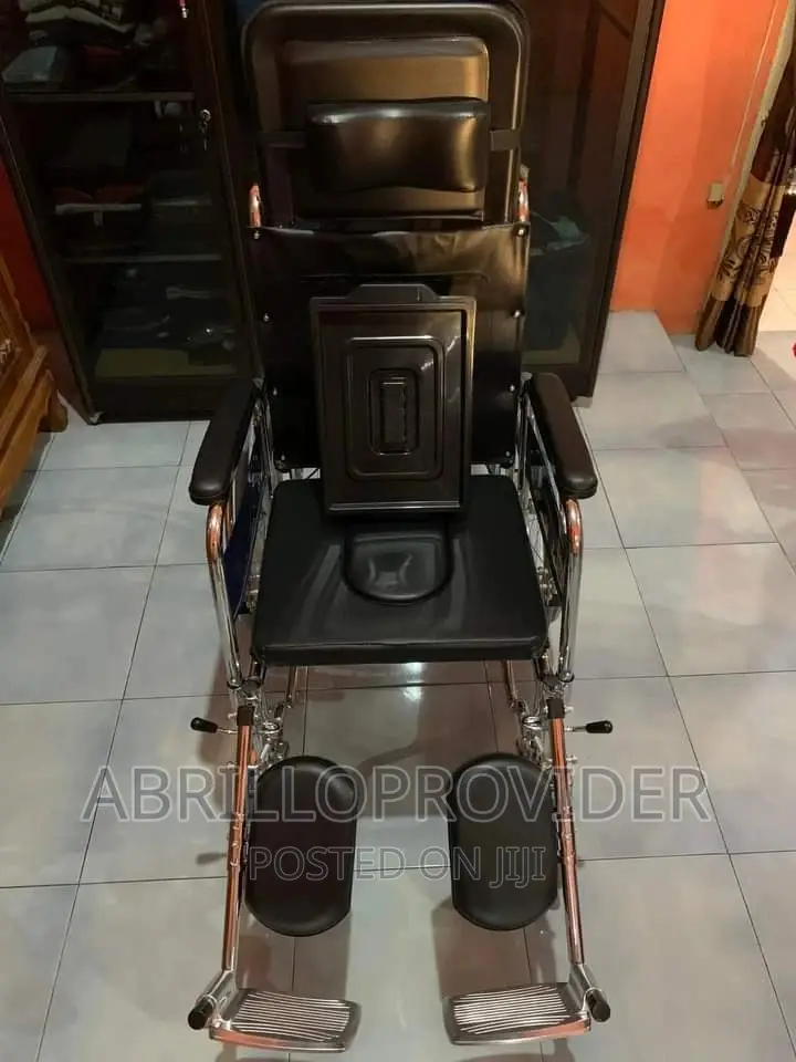Reclining Commode Wheelchair ( Commode)