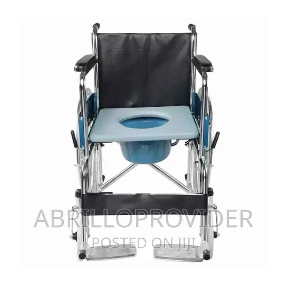 Kosmocare Almunium Commode Wheelchair