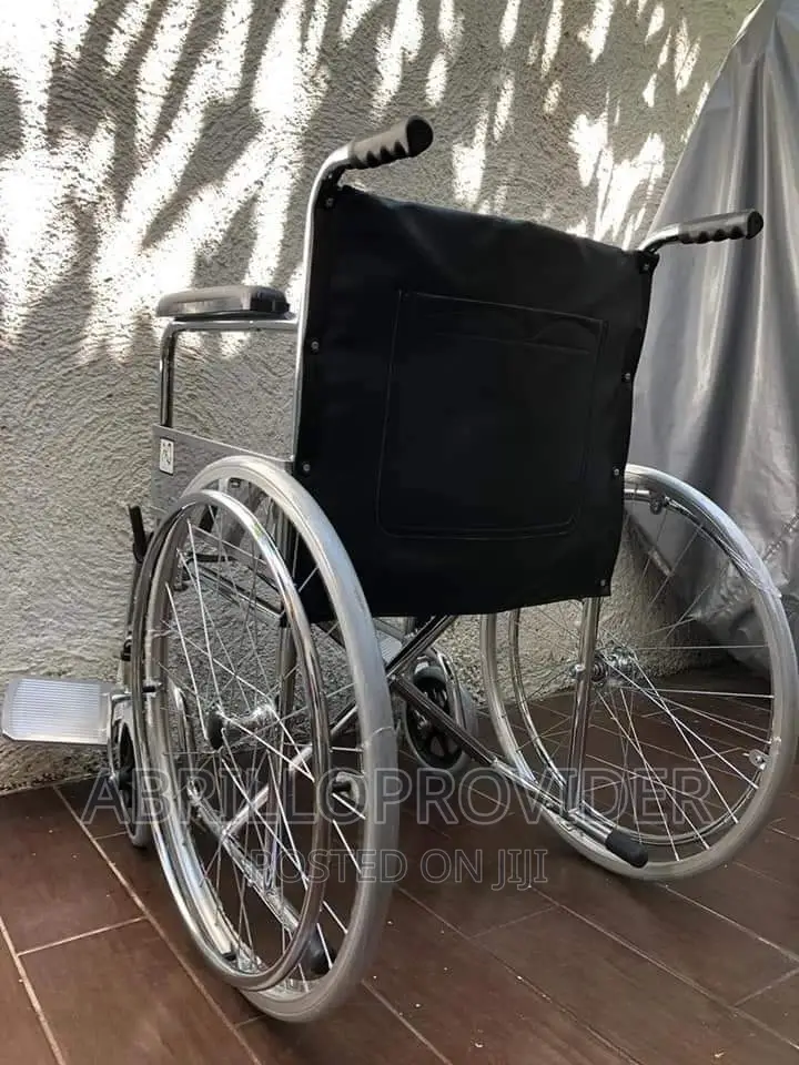 Normal Almunium Wheelchair (New Packed)