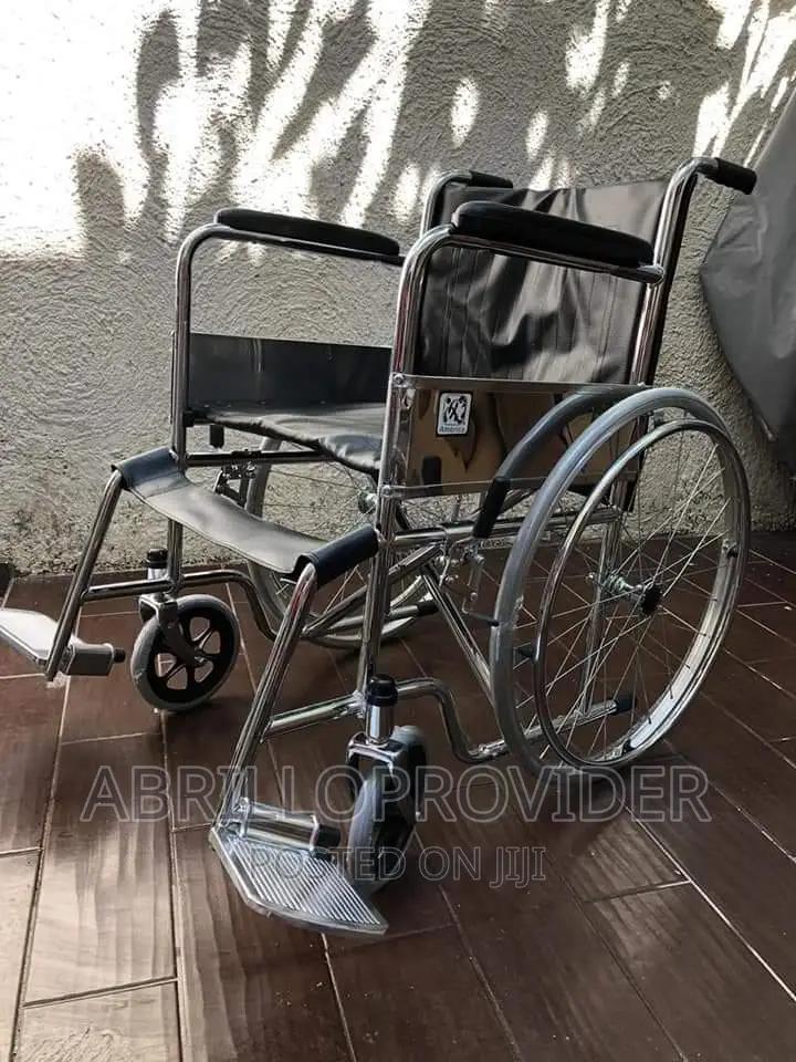 Normal Almunium Wheelchair (New Packed)
