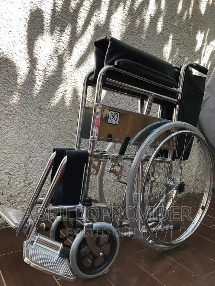 Normal Almunium Wheelchair (New Packed)