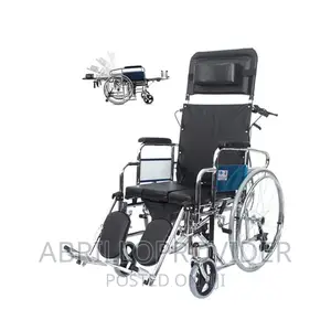 Strecher Almunium Wheelchair With Commode