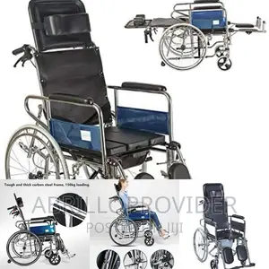 Nsl609gc Almunium Commode Wheelchair