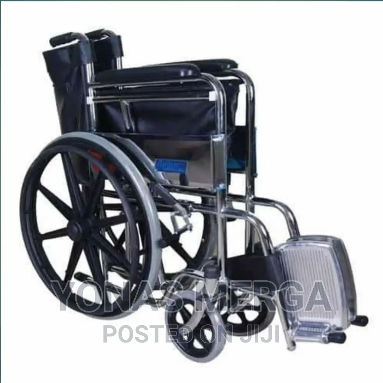 Wheelchair, Leather,Polyester Fiber Material for Bottom Back