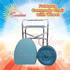 Adjustble and Foldable COMMODE CHAIR KW9