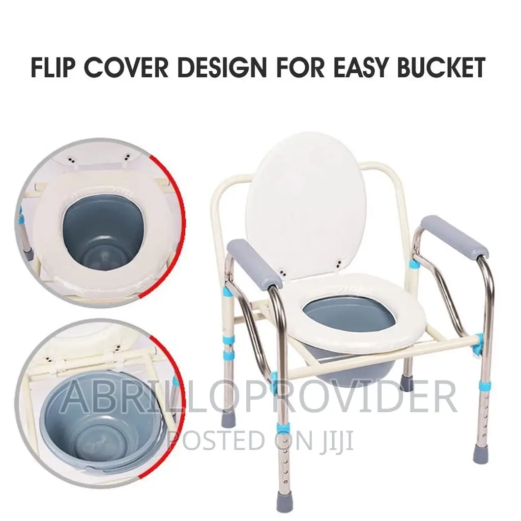 3in1 Toilet Chair Commode Chair Safety Frem Bathroom