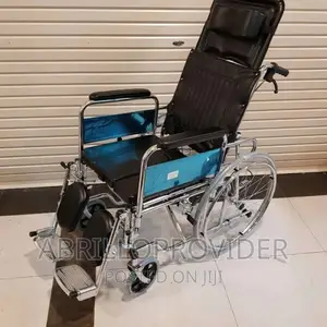Wheelchair Commode Reclining FOLDABALE AND Flexible