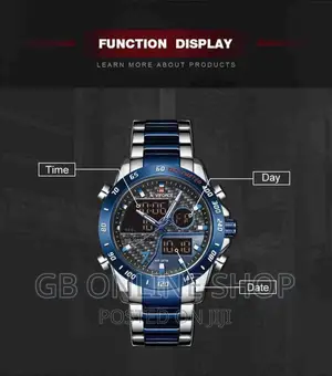 Naviforce Nf9171 Men's Quartz LCD Wrist Watch