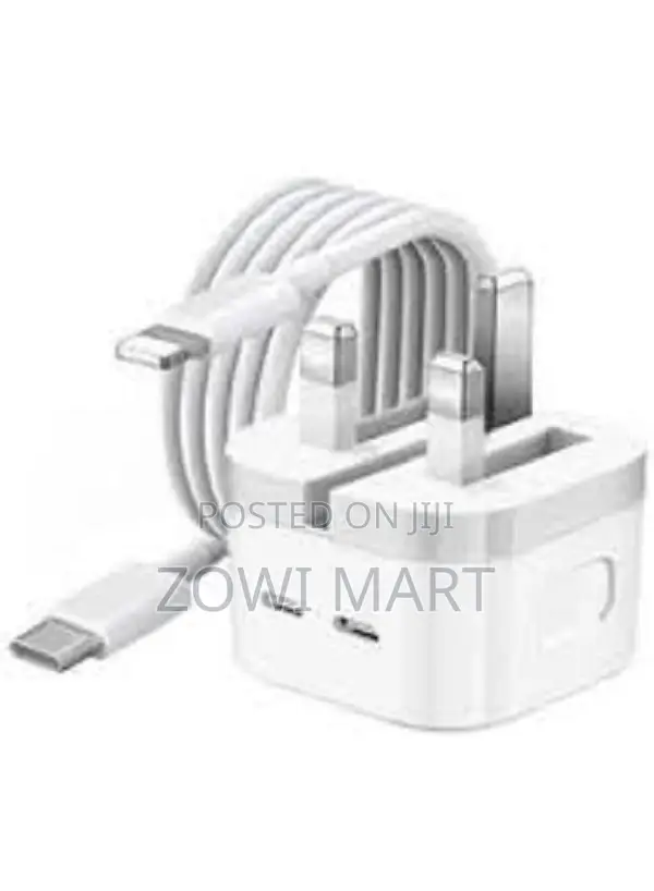 iPhone 14 Pro 50W USB-C+C Power Adapter With USB-C to Cable