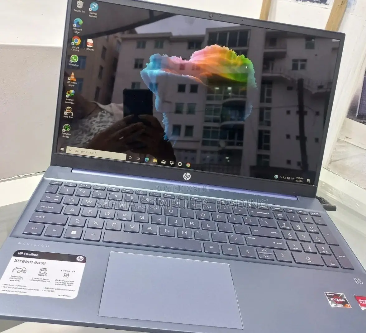 New Laptop HP Pavilion 15 8GB AMD Ryzen 7 SSD 512GB