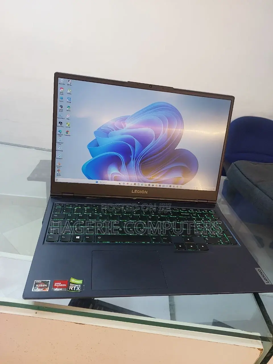 New Laptop Lenovo Legion 5 16GB AMD Ryzen 7 SSD 1T