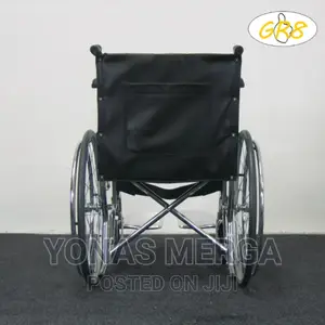 Chrome Uphealthy Hard Cushion Wheelchair With Brake 809