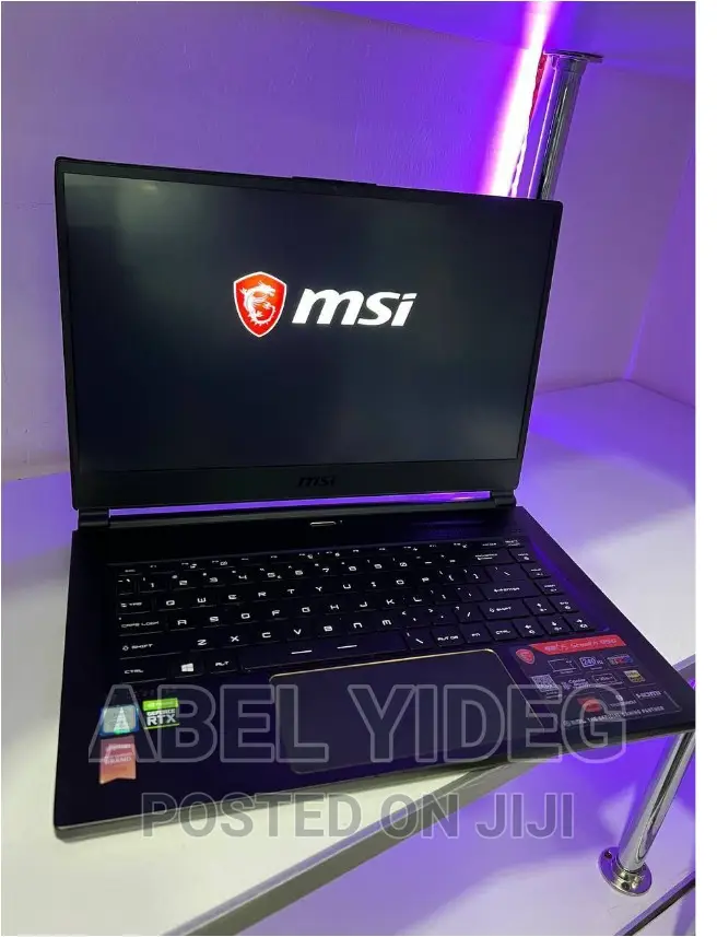 New Laptop MSI GS66 Stealth 10SGS 32GB Intel Core I7 SSD 512GB
