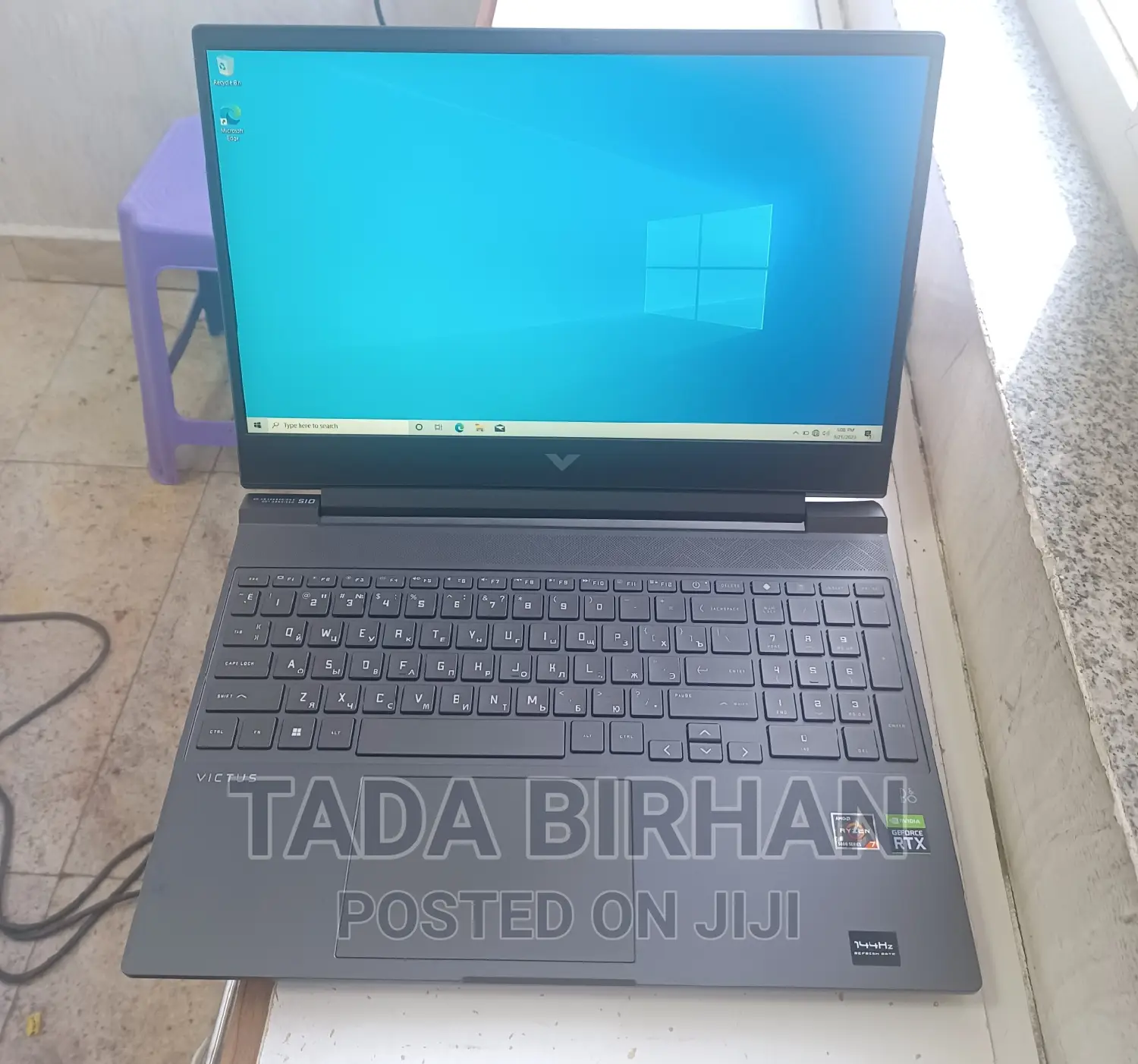 New Laptop HP Victus 16 4GB Intel Core I7 SSD 512GB