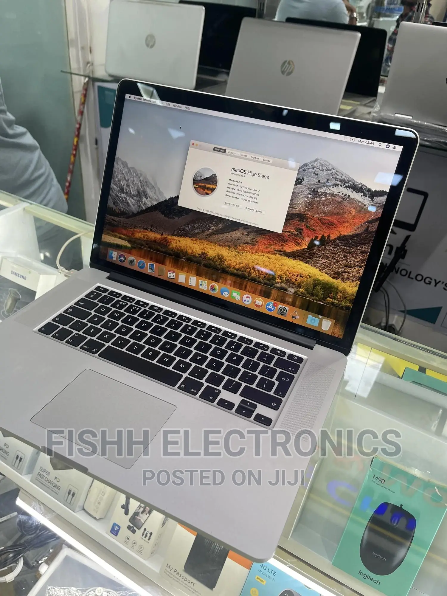 Laptop Apple MacBook 2016 16GB Intel Core I7 SSD 256GB