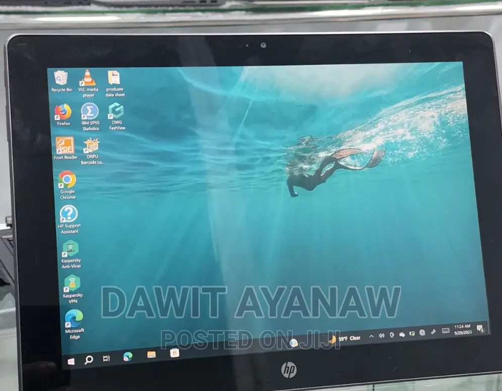 New Laptop HP 8GB Intel Core I5 SSD 256GB