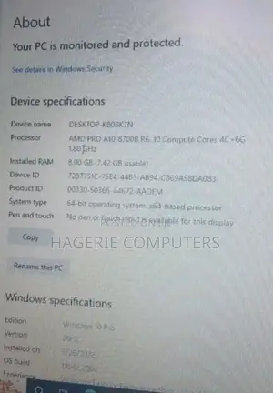 New Laptop HP EliteBook 840 8GB AMD A10 HDD 1T