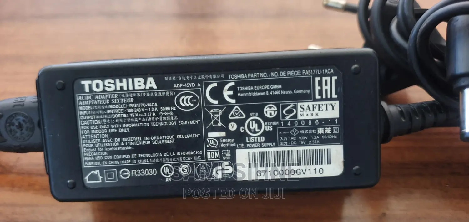 Toshiba Orginal Laptop Charger