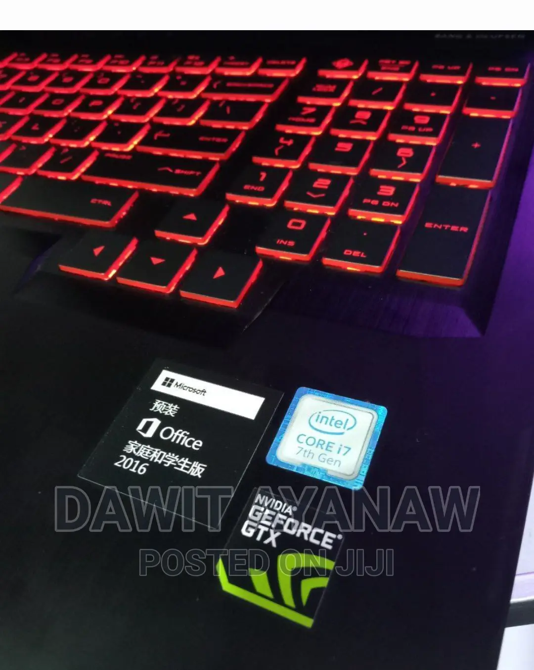 New Laptop HP Omen 15 8GB Intel Core I7 SSD 512GB
