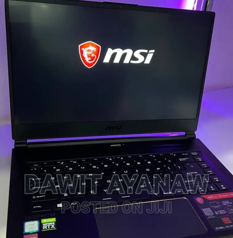 New Laptop MSI 32GB Intel Core I7 SSD 512GB