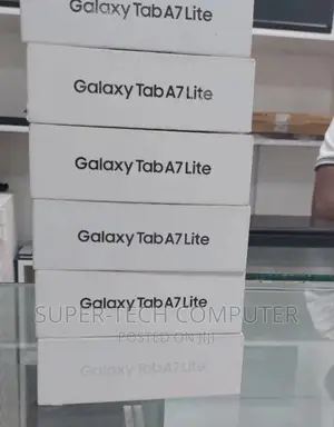 New Samsung Galaxy Tab A7 Lite 32 GB Black