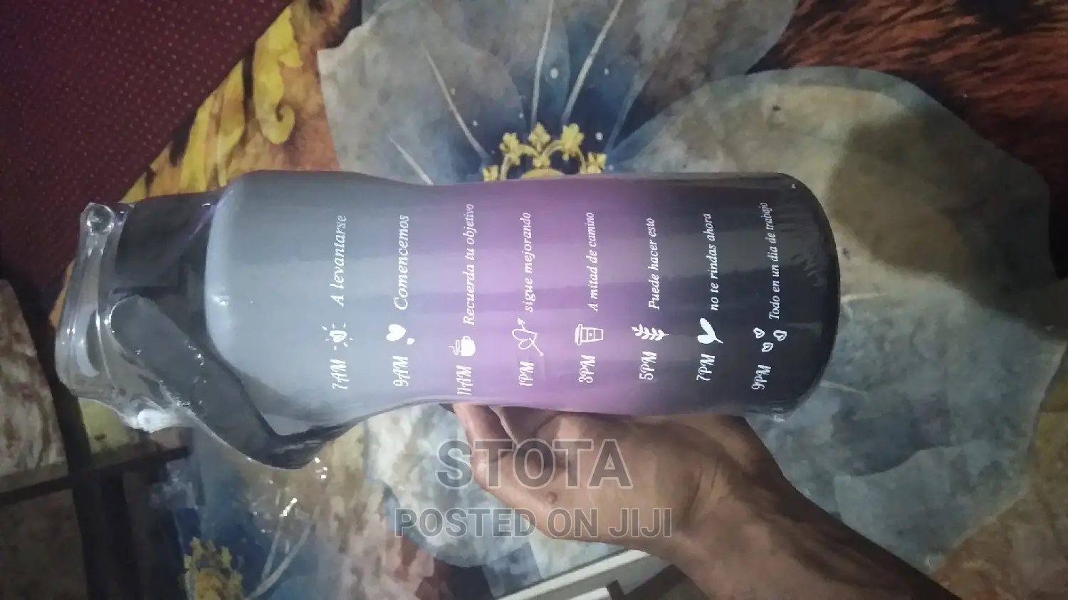 Motivational Water Bottle 3 In 1