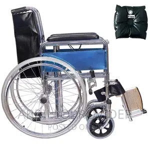 Foldable Wheelchair Commode Detachable Footrest Flip-Back