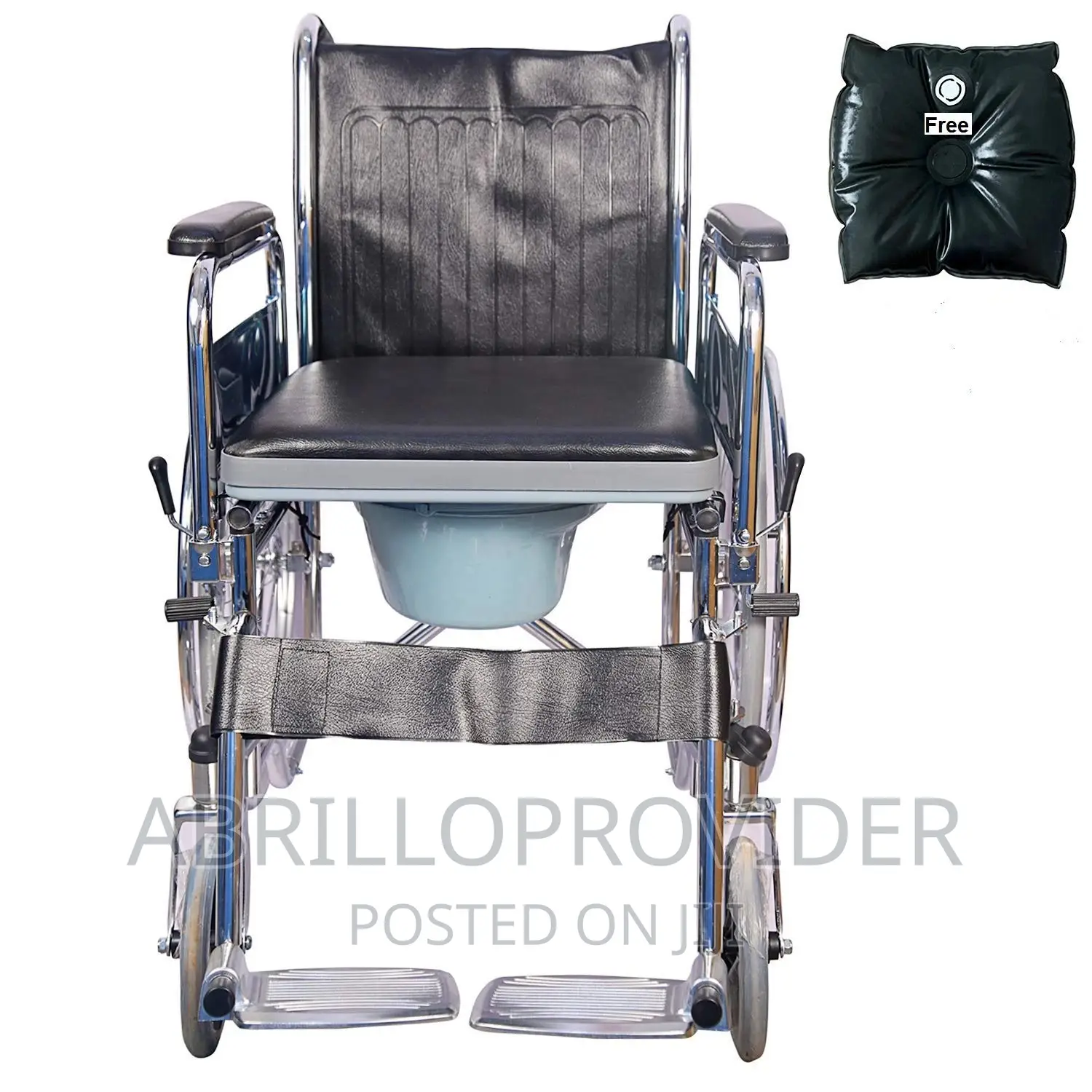 Mobile Commode Wheelchair